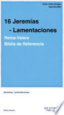 Libro 16 Jeremías - Lamentaciones