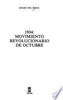 1934, movimiento revolucionario de octubre