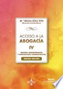 Libro Acceso a la abogacía