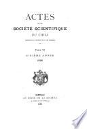 Actas de la Sociedad Científica de Chile