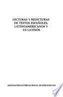Actas, Irvine-92: Lecturas y relecturas de textos españoles, latinoamericanos y us latinos