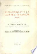 Alejandro VI y la casa real de Aragón, 1492-1498