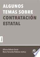 Libro Algunos temas sobre contratación estatal