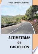 Libro Altimetrías de Castellón