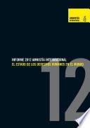 Libro Amnistía Internacional Informe 2012