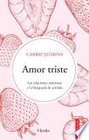 Libro Amor triste