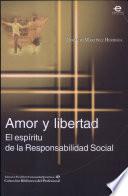 Libro Amor y libertad