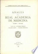 Anales de la Real Academia de Medicina
