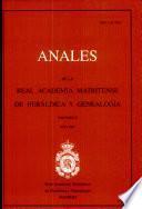 Anales de la Real Academia Matritense de Heráldica y Genealogía. Vol. X. (2007)