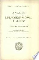 Anales de la Real Academia Nacional de Medicina - 1958 - Tomo LXXV - Cuaderno 3