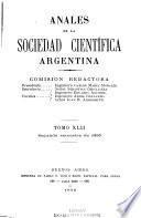 Anales de la Sociedad Científica Argentina