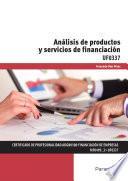 Libro Análisis de productos y servicios de financiación
