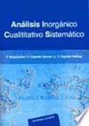 Libro Análisis inorgánico cualitativo sistemático