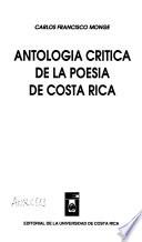 Antología crítica de la poesía de Costa Rica