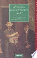 Libro Antología de la generación del 98