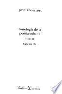 Antología de la poesía cubana: without special title