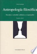 Libro Antropología filosófica