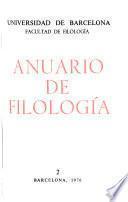 Anuario de filología