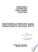Anuario estadístico de América Latina y el Caribe