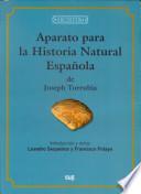 Aparato para la historia natural española de Joseph Torrubia