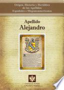 Libro Apellido Alejandro