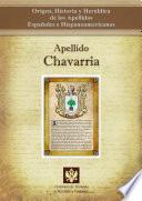 Libro Apellido Chavarria