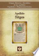 Libro Apellido Sitges