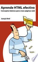 Libro Aprende HTML efectivo