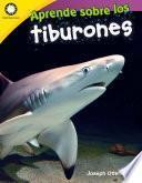 Libro Aprende sobre los tiburones