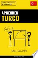 Libro Aprender Turco - Rápido / Fácil / Eficaz