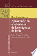 Libro Aproximación a la historia de los orígenes de Israel