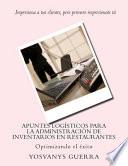 Libro Apuntes logsticos para la administracin de inventarios en restaurantes
