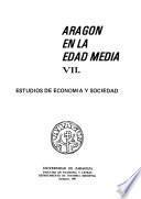 Aragón en la Edad Media: Estudios de economia y sociedad