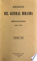 Archivo del General Miranda ...