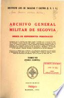 Archivo General Militar de Segovia