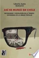 Libro Así se murió en Chile