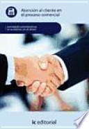 Libro Atención al cliente en el proceso comercial - UF0349