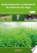 Libro Automatización y telecontrol de sistemas de riego
