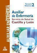 Auxiliares de Enfermeria Del Servicio de Salud de Castilla Y Leon Temario Volumen Ii Ebook.