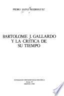 Bartolomé J. Gallardo y la crítica de su tiempo