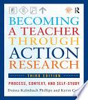 Libro Becoming a Teacher through Action Research