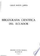 Bibliografía científica del Ecuador