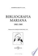 Bibliografia mariana, 1985-1989