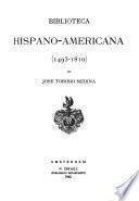 Biblioteca hispanoamericana, 1493-1810: Adiciones I