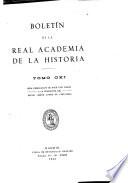 Libro Boletín de la Real Academia de la Historia