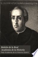 Libro Boletín de la Real Academia de la Historia