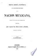 Libro Breve reseña histórica de los acontecimientos mas notables de la nacion mexicana