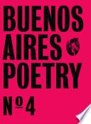 Libro Buenos Aires Poetry N°4