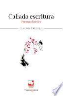 Libro Callada escritura
