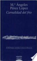 Libro Carnalidad del frío